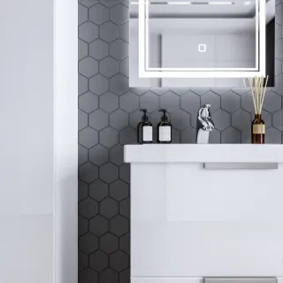 Тумба под раковину Бриклаер Хелена 4627125416354 60 см белый